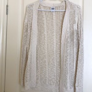 Cardigan d'été beige